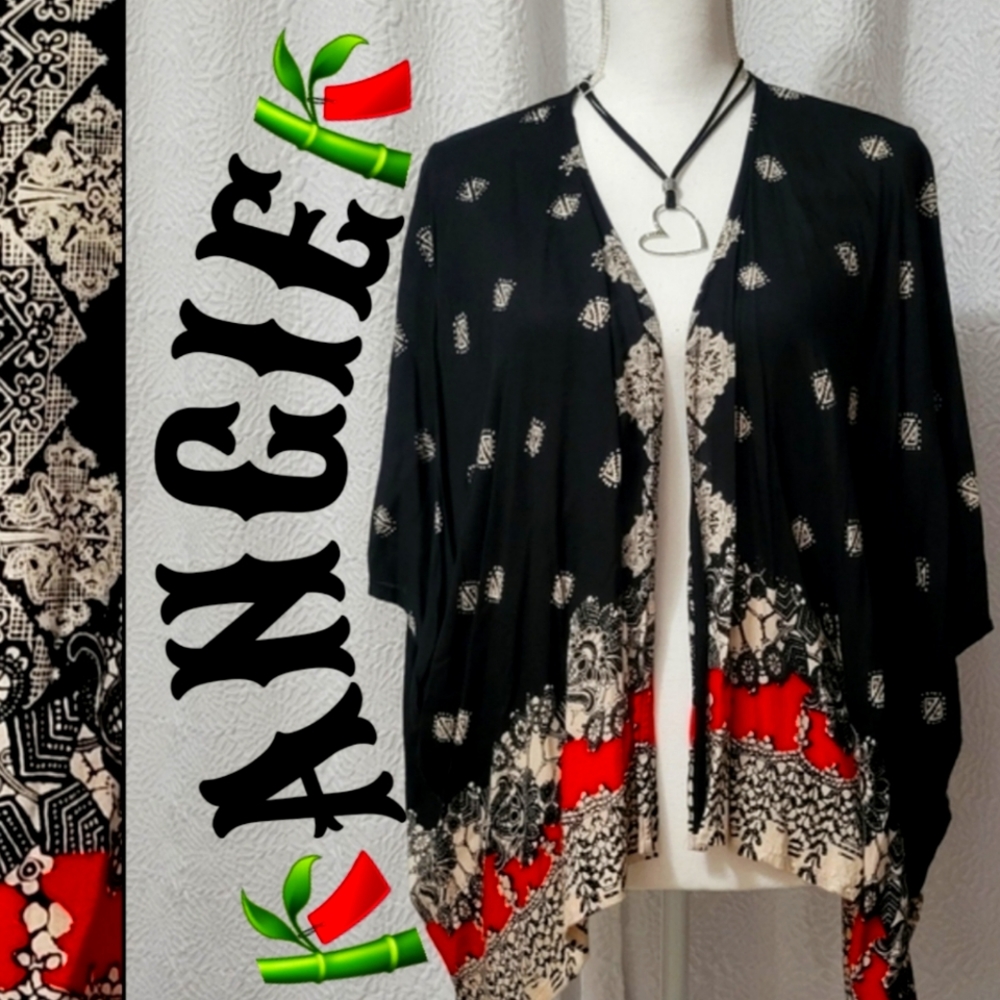 🎀Angie Asymmetrical Kimono Jacket